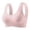 Pink, variant on Swuxness Women's Wireless Bras Solid Color Seamless Push Up Classic Casual Daily