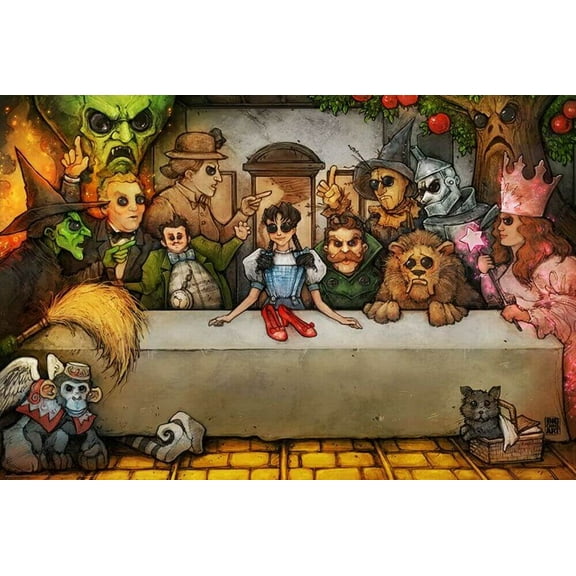 Last Supper of Oz by Big Chris Poster - 36" x 24"