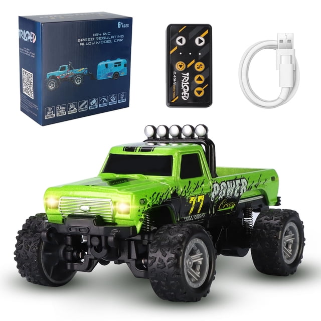 RC Truck Hehred Mini a escala 1:64 con control remoto y luces