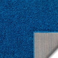 thumbnail image 6 of Solid Retro Modern Dark Blue Shag 5x7 ( 5' x 7'2'' ) Area Rug Plain Plush Easy Care Thick Soft Plush Living Room Kids Bedroom, 6 of 8