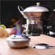 thumbnail image 2 of Bewildely Quemador portátil de acero inoxidable para estufa de Alcohol, quemador de fondue para acampar al aire libre, olla de cocina Suministros térmicos Bewildely HA034490-00, 2 of 6