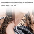thumbnail image 2 of Fosa 100pcs Hair Braid Rings Dreadlock Hair Clips Loops Decoration for Women & Girls, Hair Clips Rings, Hair Braid Loops, 2 of 8