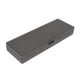 thumbnail image 2 of Cajas de regalo de la de la joyería plástica de la caja para el collar de las s de las s estilográficas Negro Macarena caja de almacenamiento transparente, 2 of 8