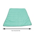 thumbnail image 3 of weibbin Double Layer Quilt - Soft Lightweight Microfiber Bedspread, Solid Color, Summer Cool Quilt, Conditioning Quilt for Bed, Sofa, Office, 110*150cm, 3 of 5