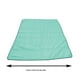 thumbnail image 3 of Colcha refrescante - manta de verano de tela lavada con agua de 150x200cm • Suave y transpirable • Colores resistentes al desvaído • Ropa de cama ligera para aire acondicionado, 3 of 4