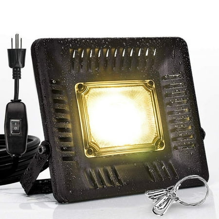 

Waterproof Grow Full Spectrum Plant Grow LampsLights IP67 50W Outdoor Wall for Plants GrowingOutdoor ( Plug)