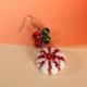 thumbnail image 3 of Pendientes de elementos navideños con bonitos pendientes de ambiente festivo de Bell Girls oso de fresa Electrónica, 3 of 5