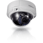 TRENDnet TV-IP341PI Outdoor PoE 2MP Varifocal Day/Night Dome Network Camera