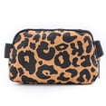 thumbnail image 1 of Bolsa De Hombro Riñonera de bolsillo de nailon de gran capacidad para deportes al aire libre (amarillo leopardo) Ehuebsd Para Estrenar, 1 of 7
