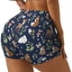 thumbnail image 1 of Fotbe Animals And Wildflowers Shorts Sin Costuras – Shorts Deportivos de Cintura Alta para Mujer, Elásticos para Gimnasio, Yoga, Running o Ciclismo-Medium, 1 of 8