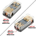 thumbnail image 4 of Unique Bargains Vehicle Fuse Holder Auto Fuse Distribution Block 60 Amp Fusible Support, 4 of 8
