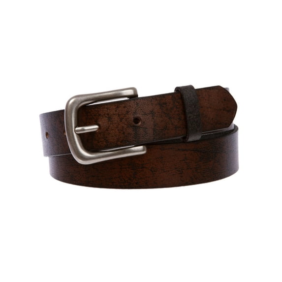 Kids Snap On Top Grain Vintage Genuine Leather Belt