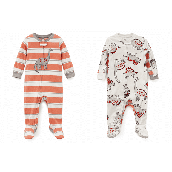 Carter's Dinosaur Footed Pajamas - 2 piece set