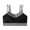 Gray, variant on Hurxie Adjustable Sports Bras for Women High Impact Sports Bra Wireless for Running Workout Green ,M
