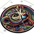 thumbnail image 3 of 3dRose, Colorful Pop Art Of A Lemur, 10x10 Wall Clock, 3 of 8