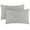 1364 Light Gray, variant on Mellanni King Pillowcases 4 Pack, Envelope Closure Microfiber Luxury Covers, 20"x40", White