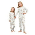 thumbnail image 2 of Onlypjs Easter Family Matching Pajamas Set Bunny Print – Soft Long Sleeve Sleepwear for Men and Women, Cozy Loungewear, 2 of 7