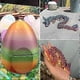 thumbnail image 4 of Mystery Dragon Egg, 3D Printed Gem Dragon Action Figures, Detachable Mystery Dragon Scale Egg Crystal Dragon Fidget Toy, 3D Dragon Sensory Toy Table O, 4 of 5