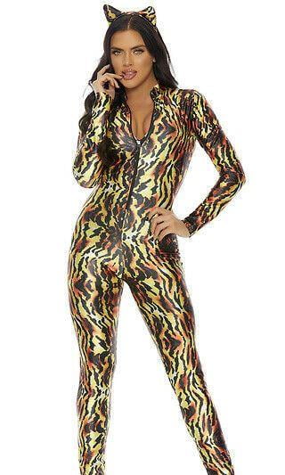 sexy tiger jumpsuit