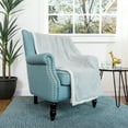 thumbnail image 3 of Home Soft Things Tangier Throw, Silver Gray, 60" x 70", 3 of 9
