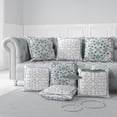 thumbnail image 3 of Vine Visions Throw Pillow in White 16x16, 3 of 5