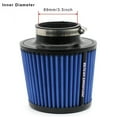 thumbnail image 2 of 89mm 101MM High Flow Cold Cone Air Intake Filter 3.5inch 4inch Universal for Racing Sport Car Engine Pipes Washable, 2 of 7