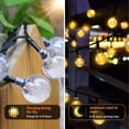 thumbnail image 4 of axGear Solar LED String Light Outdoor Waterproof Garden Patio Christmas Decoration 23FT, 4 of 6