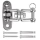 thumbnail image 5 of Hebilla Para Silla Colgante, Gancho Para Hamaca De Acero Inoxidable 304, Base Más Gruesa De Alta Resistencia Para Columpios Al Aire Libre Sillas Colgantes Gancho Para Saco De ANGGREK Otros, 5 of 8