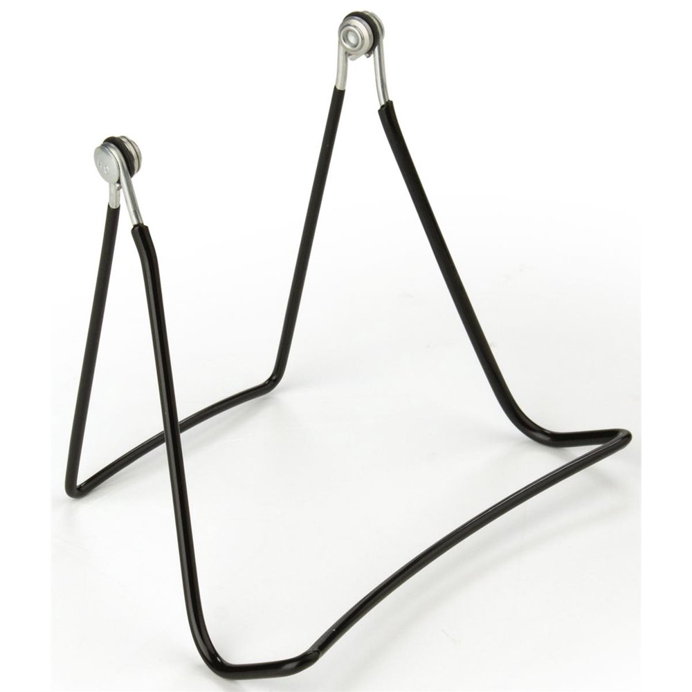 Set of 12, Wire Plate Stand with Hinged Design and Extra Wide Lip