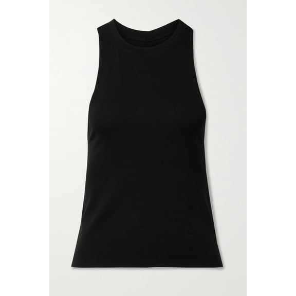 Bandier All Access BLACK Women's Dynamic Knit Tank Top US XXL