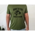 thumbnail image 6 of Fishing Gifts for Men, Fishing T-Shirt Born to Fish Forced to Work, Men's Fishing T-Shirt, Women's Fishing T-Shirt, 6 of 7