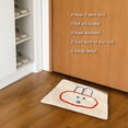 thumbnail image 4 of Matsuzay Alfombra de dibujos animados de absorción de agua para baño Decoración del hogar Tipo 1 Matsuzay HA070190-01, 4 of 6