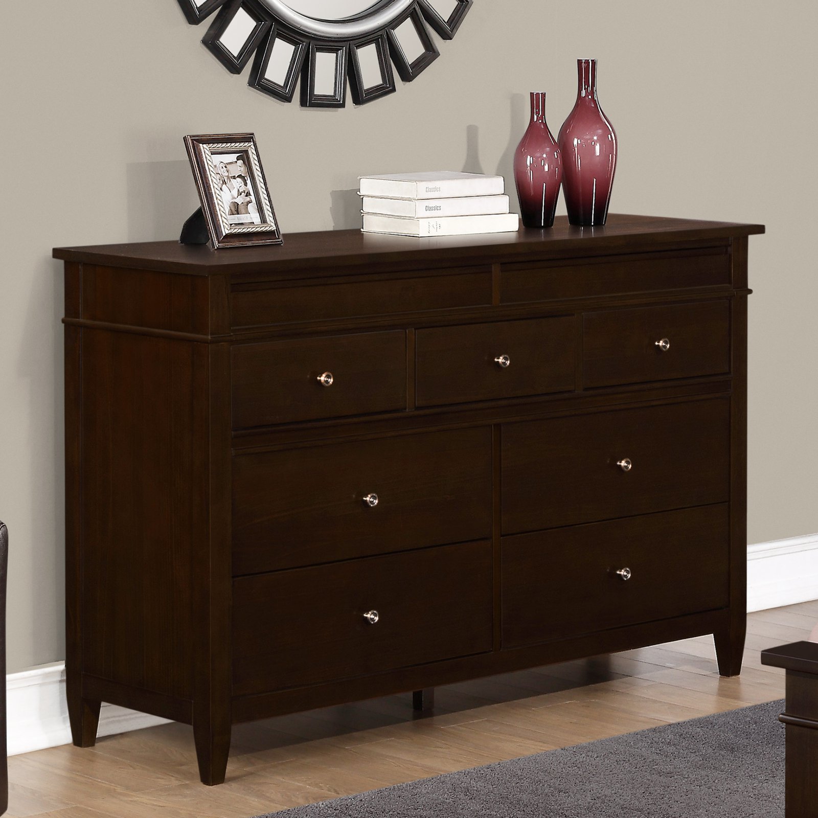 Simpli Home Carlton Bedroom Dresser