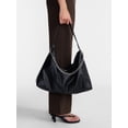 thumbnail image 2 of No Boundaries Women's Slouchy Hobo Bag, Black, 2 of 5