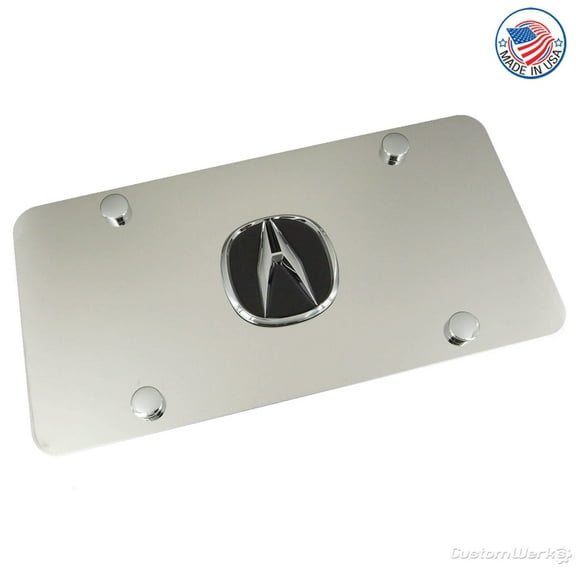 Acura Logo License Plate (Chrome)