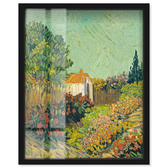 Quiet Frenzy Shadowbox Print Vintage Art by Art Remedy, Black Frame, 16 x 20