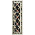 thumbnail image 3 of Safavieh Chelsea Makayla Bordered Runner Rug, Black, 2'6" x 8', 3 of 13