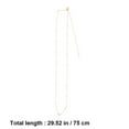 thumbnail image 2 of DEEPCRAFF 4Pcs Golden Dress Chain Metal Waist Accessory Chic Style for Special Occasions, 2 of 5