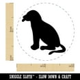 thumbnail image 2 of Dog Puppy Tongue Out Sitting Self-Inking Rubber Stamp Ink Stamper - Yellow Ink - Mini 1/2 Inch, 2 of 7