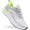 grey, variant on OrthoComfoot Men's Orthopedic Road Running Shoes: Comfortable Supportive Shoes for Walking and Everyday Wear
