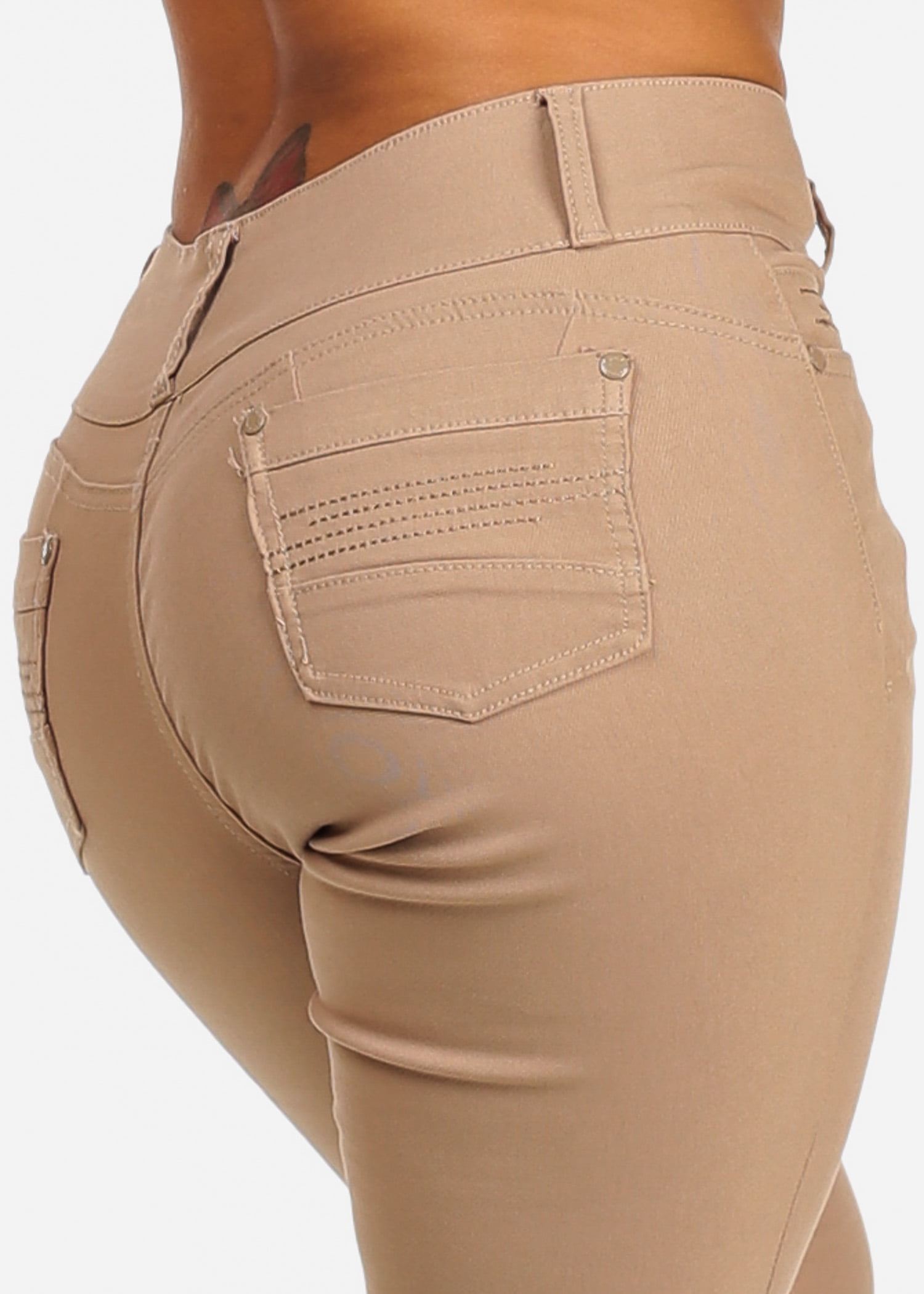 khaki skinny jeans womens walmart