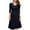 Navy, variant on Wedding Guest Dresses Women Formal Midi Dresses Elegant Lace 3/4 Sleeve Sleeve Cocktail Dresses Fall Party Dresses