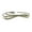 Off White - Pack of 1, variant on Royal Designs, Inc. Twisted Rayon Lamp Cord, Molded 2-Prong Plug, DIY Repair/Replacement, Stripped Ends Ready for Wiring, 12 Ft, Brown, SPT-1 UL Stamped