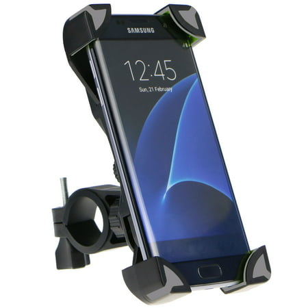 Bike Phone Mount, EEEKit Universal Adjustable 360 Degree Rotation Bike  Phone Mount Bicycle Handlebar Holder Cradle Clamp Secure Straps for Most Smartphones, PDA, GPS (Best Smartphone Bike Mount)
