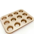 thumbnail image 5 of 12 Cavity Non-Stick Muffin Cake Baking Trays, Small Cake Baking Pans, 5 of 5