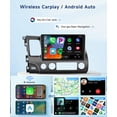 thumbnail image 3 of Estéreo de coche Podofo para Honda Civic 2006-2011 con Carplay inalámbrico y Android Auto, 3 of 8
