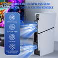 thumbnail image 3 of PS5 Slim Cooling Fan,Cooling System for PS5 Slim Digital/Discs Edition with 3 Fans/USB 3.0 Port,PS5 Slim Cooler Accessories with LED Light,Not for PS5 2020 and PS5 Pro, 3 of 6