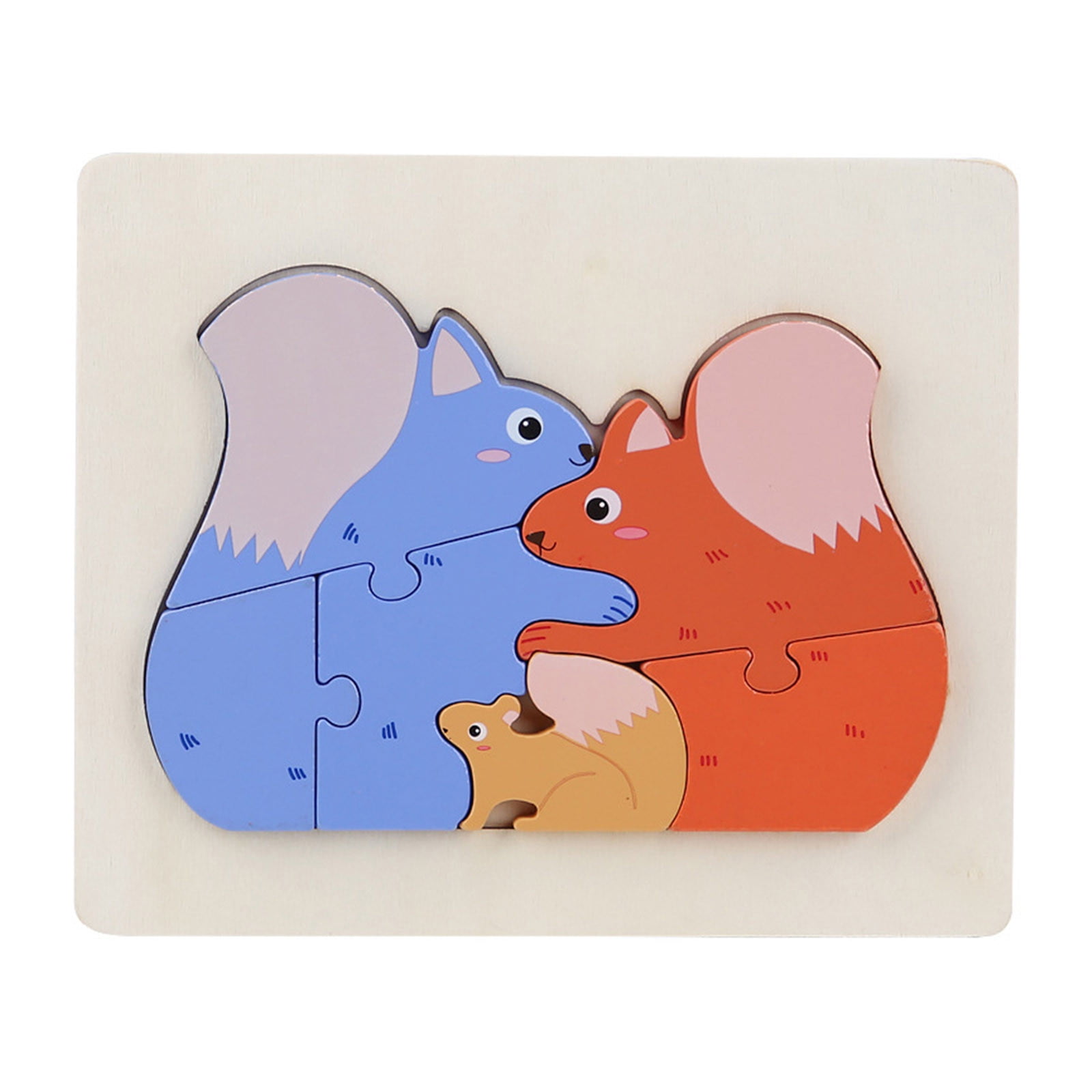 Wooden Puzzle Set Early Education Game Animal Cognition Puzzle Block wooden-puzzle-set-early-education-game-animal-cognition-puzzle-block