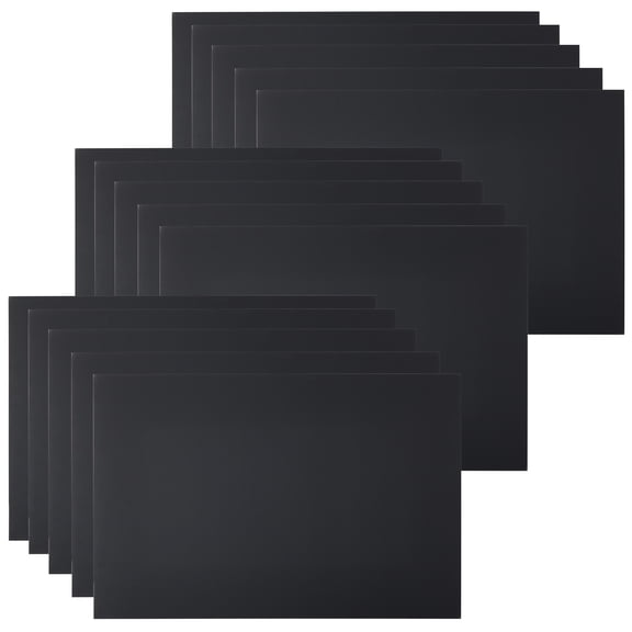 15 Pack: 20" x 30" Black Plastic Corrugated Board by Creatology™