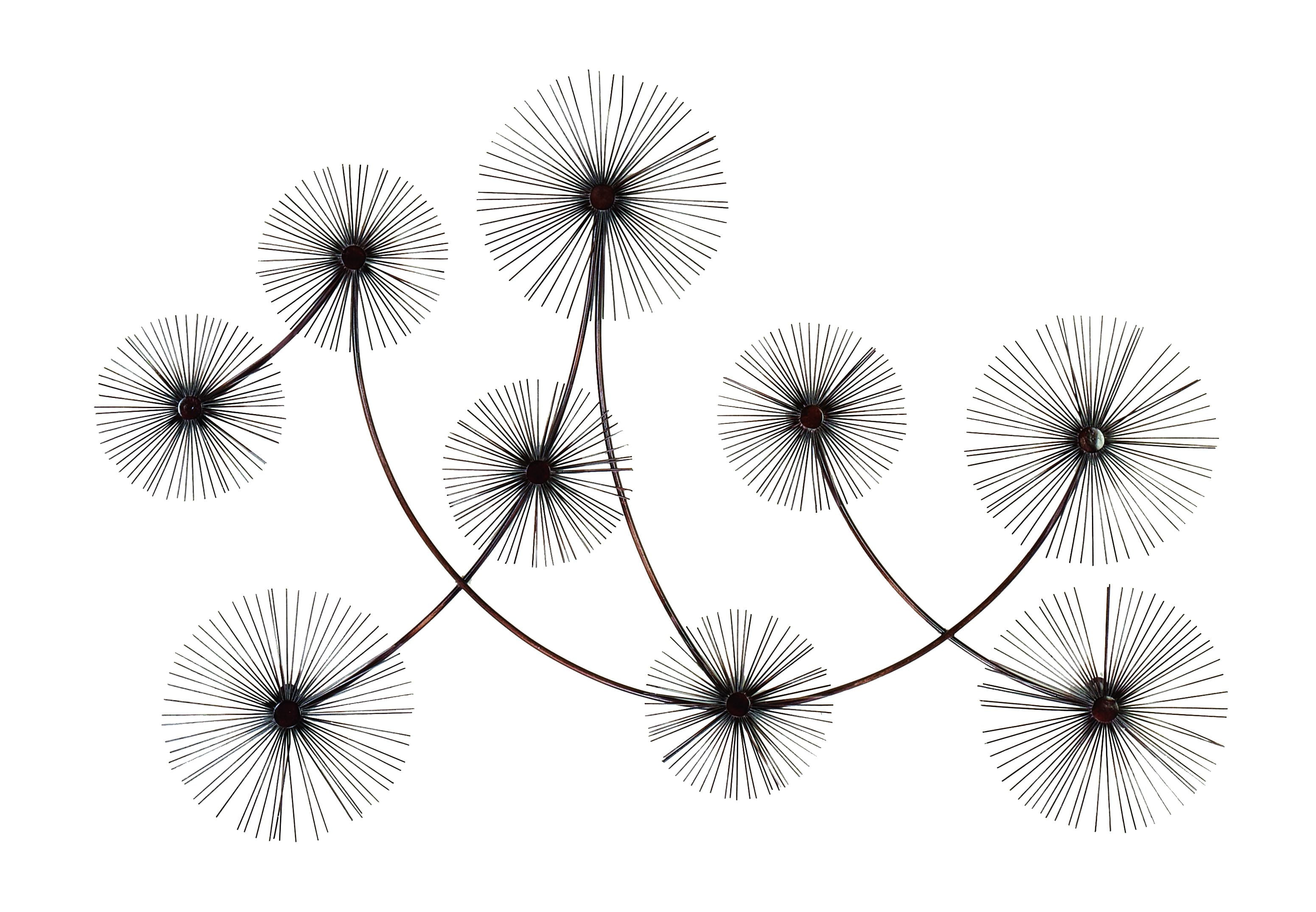 Metal Wall Decor Shaped In Real Like Twigs